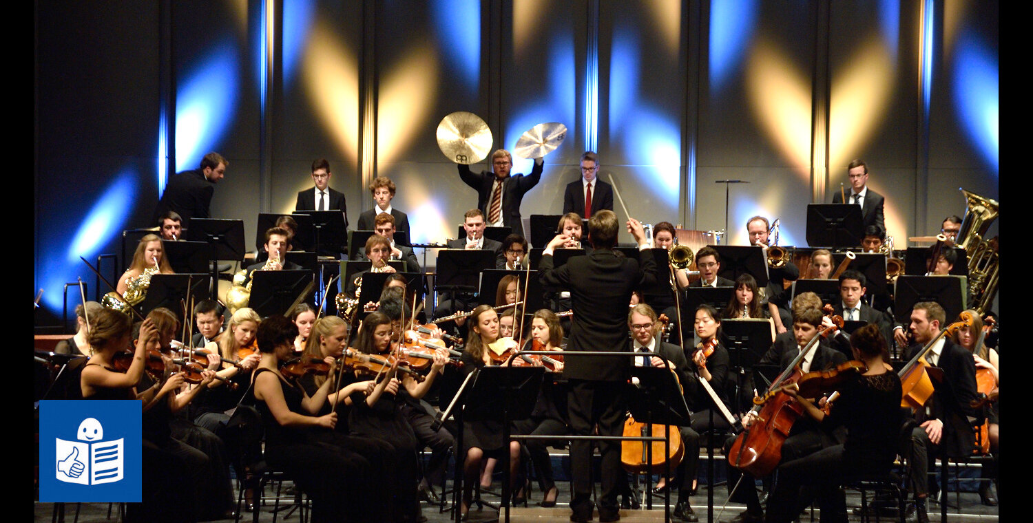Das Orchester der Musik-Hochschule
