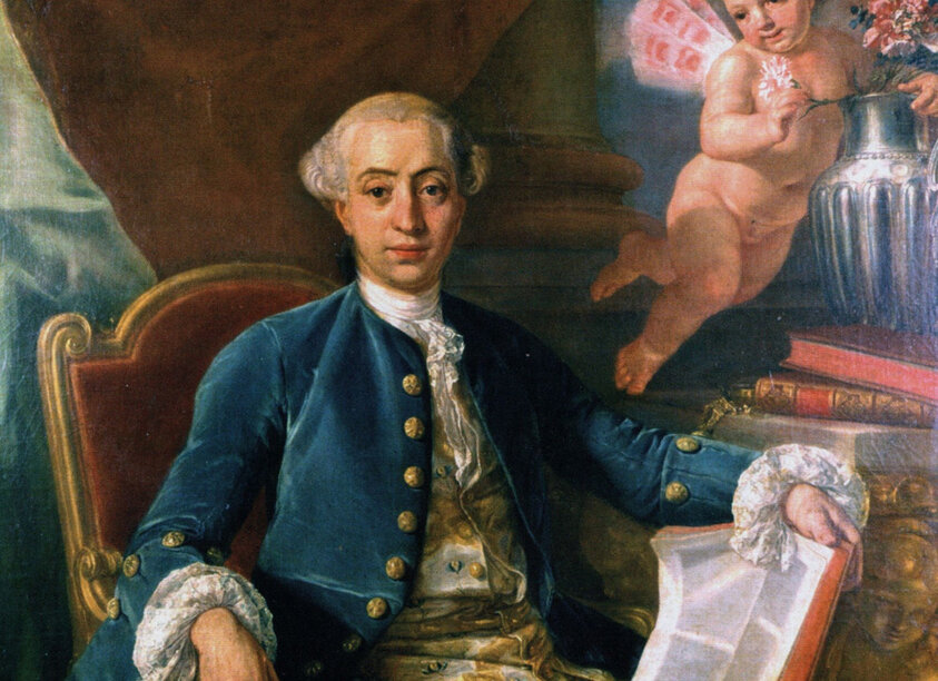 Giacomo Casanova (Gemälde von Francesco Narici)