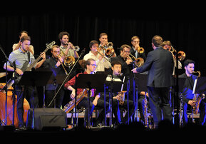 Ensemblefoto Big Band der HfM Trossingen