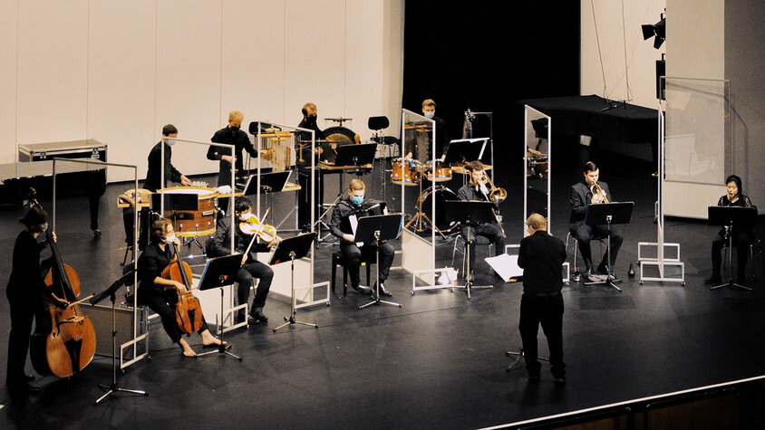 Sinfonietta-Ensemble Neue Musik Trossingen (Foto: HfM Trossingen/R. Pfründer)