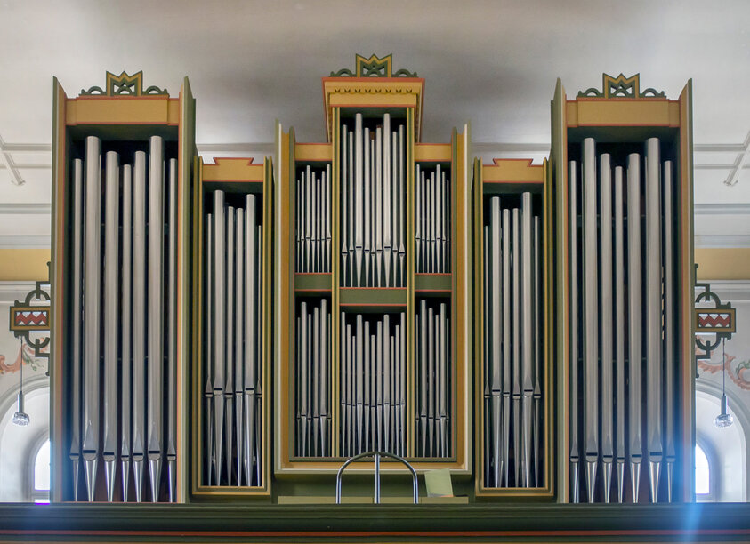Foto Orgel der Martin-Luther-Kirche Trossingen